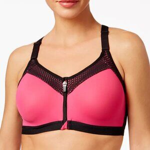 Wacoal High-Impact Zipper-Front Sports Bra